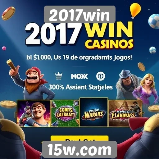 Ofertas de jogos e promoções disponíveis no 2017win